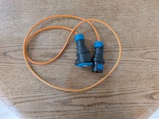 2M CARAVAN MAINS HOOK UP LEAD CABLE - 2 METRE