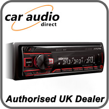 Alpine UTE-204DAB - Mechless DAB Car Stereo Radio Bluetooth MP3 FLAC USB AUX