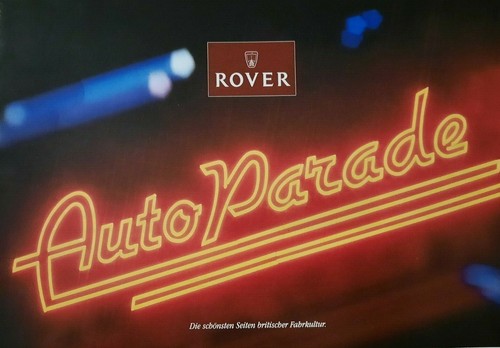 German text rover - rover, car