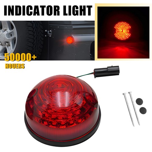 Led rear red stop tail - red, light