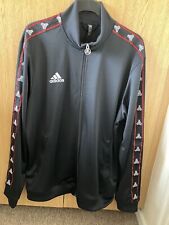 New Men’s Adidas Football Collective Tracksuit Jacket Black XL