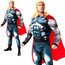 Deluxe Thor Costume Mens + Wig