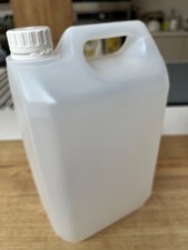 8x 5 Litre Plastic Jerry Can Water Container Carrier Bottle