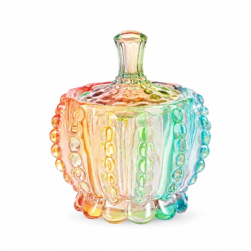 6oz colorful embossed - 6oz, glass
