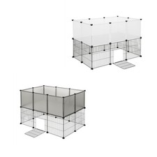 20 Panels Pet Fence Puppy Play