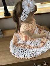 Baby Dress Cardigan  Headband