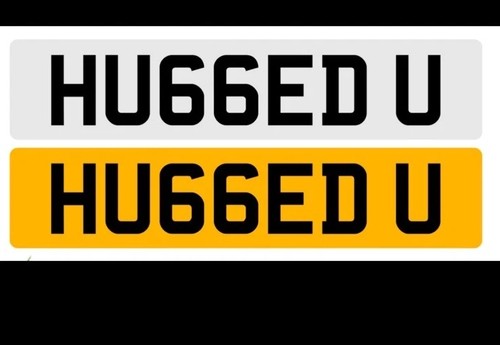 Cherished number plate funny - number,