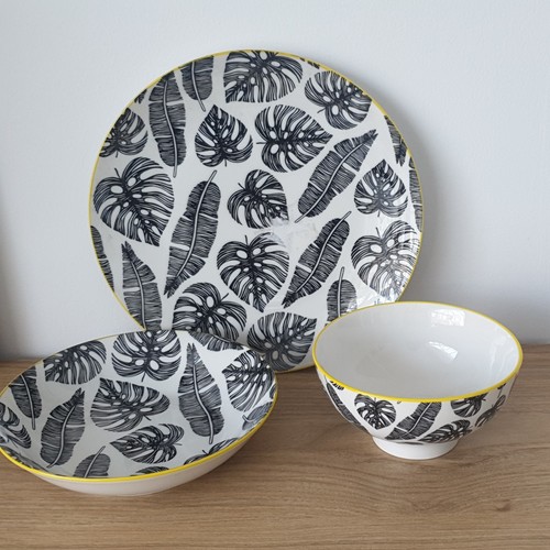 Porcelain set 3pcs dinner - set,