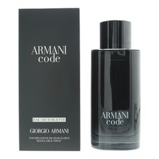 Armani Code 125ml EDT  Rechargeable – Sealed and New, Authentic, Free PP