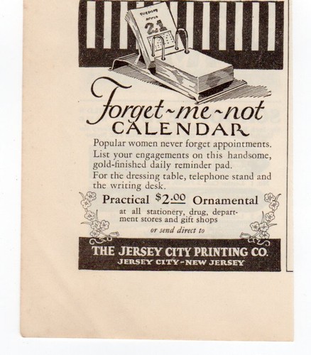 1925 forget not calendar - me,