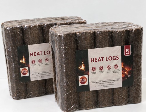 Eco wood heat logs 20kg - heat,