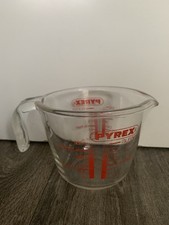 Small 1/2 Pint Pyrex Measuring