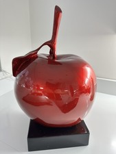 Huge Red Shiny Apple Ornament