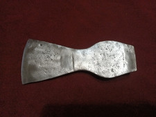 Vintage Hand Forged 2lb Axe Head unusuall pattern