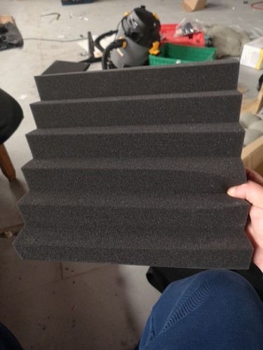 Acoustic foam tiles wall - foam,