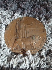 Ww1 Death Penny With Original