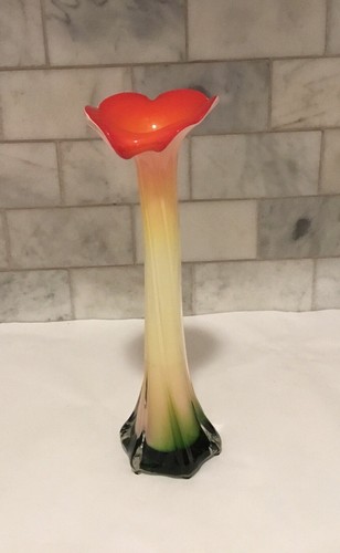 Blown art glass - art, vase