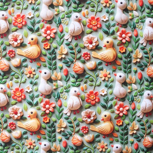 100 cotton digital fabric - cotton,