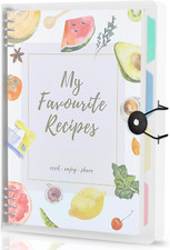 WEMATE Blank Recipe Book for