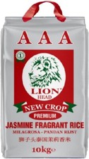 Lion Head AAA Premium Jasmine Fragrant Rice 10kg