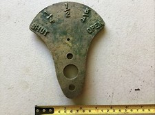 STATIONARY ENGINE CONTROL LEVER QUADRANT NARROW BOAT TRACTION ENGINE WAGON PART