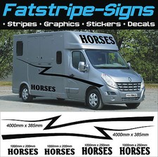 Horse Box Stickers Graphics