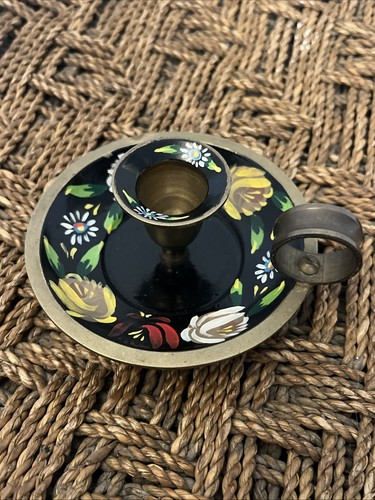 Brass bargeware hand - bargeware, painted