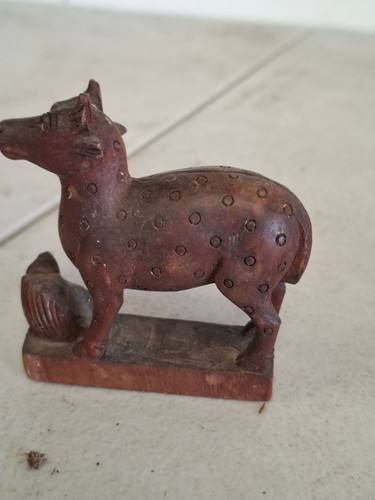Antique vintage wood carved - antique,
