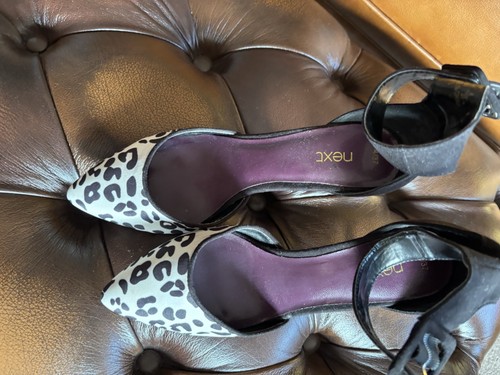 Next black white - court, shoes