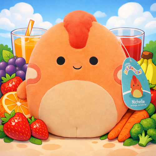 Squishmallows nichelle orange - nichelle,