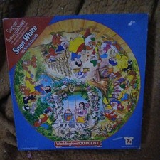 Snow white jigsaw - snow,