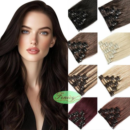 Full head double weft clip - full,