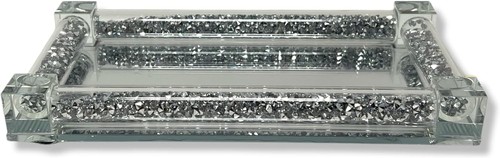 Silver mirror glass salt - mirror,