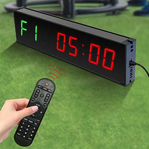 Digital wall clock with - digital,