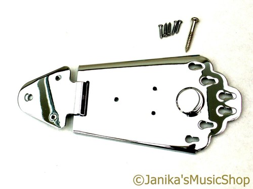 Chrome semi acoustic guitar - semi-acoustic,