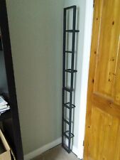 2 IKEA Lerberg DVD Wall Racks Shelves Metal With Screws, very good condition