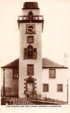 Kilbarchan Scotland New Habbie Simpson Steeple Real Photo Postcard K69236