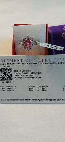 Exquisite mystic pink topaz - ,,