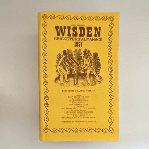 Wisden cricketers almanack - wisden,