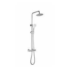 Niagara Round 9710 Thermostatic Shower Set Chrome by Aquadart