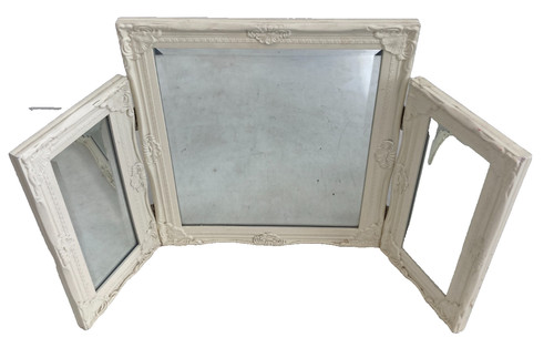 Dunelm cream ornate triple - ornate,