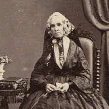 AYR SCOTLAND CDV OLD LADY