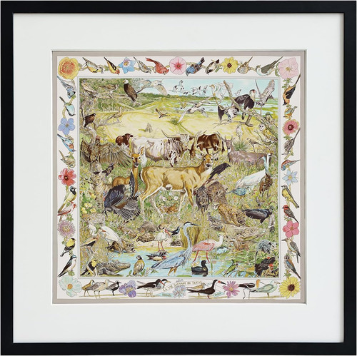 Silk scarf display - scarf,