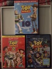 DVD Bundle Disney Pixar Toy Story 1 2 And 3