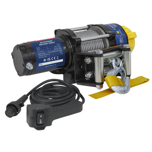 Atv quad recovery winch 1135kg - recovery,