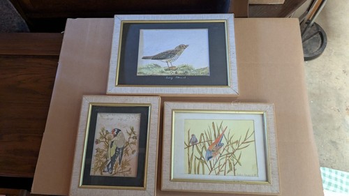 Set vintage framed garden - vintage,