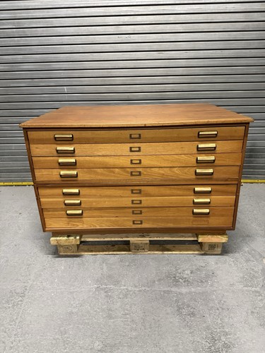 Vintage drawer plan chest - vintage,