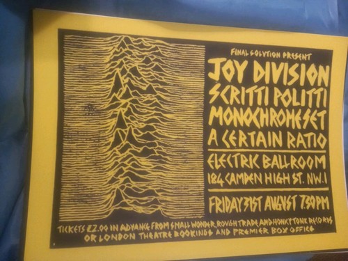 Joy division concert repro - division,