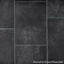 Dark Stone Tile Effect Vinyl
