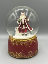 SRG Christmas Musical Snow Globe Santa Musical Waterdome „ Joy To The World” 7”